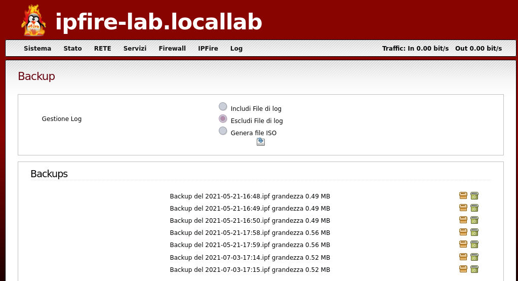 backup module 85080